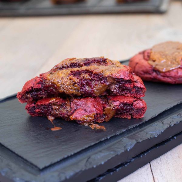 NY Red Velvet Toffee Cookies