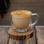 Pistachio spanch latte