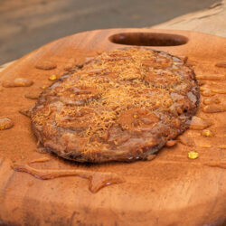 Peanut butter Banana Flat Bread