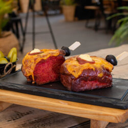 Spicy Shakshuka Bruschetta